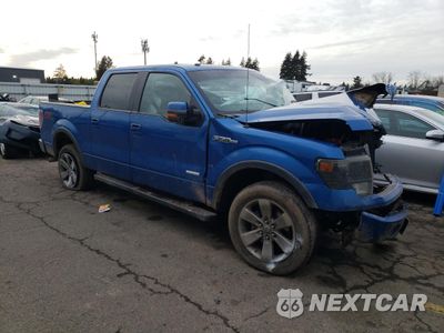 Czwarte zdjęcie samochodu z boku: 2014 FORD F150 SUPERCREW VIN:1FTFW1ET3EKD59937 - miniatura