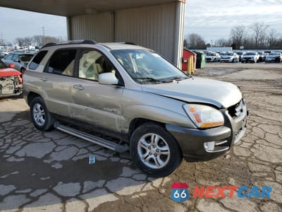 Czwarte zdjęcie samochodu z boku: 2007 KIA SPORTAGE EX VIN:KNDJE723477310921 - miniatura