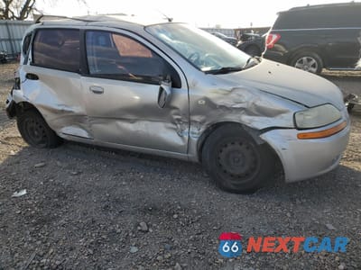 Czwarte zdjęcie samochodu z boku: 2006 CHEVROLET AVEO BASE VIN:KL1TD66656B542148 - miniatura