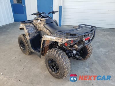 Trzecie zdjęcie samochodu z tyłu: 2022 CAN-AM OUTLANDER 570 VIN:3JBLGAT40NJ001171 - miniatura