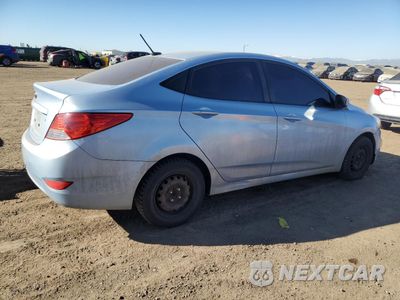 Trzecie zdjęcie samochodu z tyłu: 2013 HYUNDAI ACCENT GLS VIN:KMHCT4AE9DU447278 - miniatura