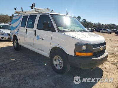 Czwarte zdjęcie samochodu z boku: 2013 CHEVROLET EXPRESS G2500 VIN:1GCWGFCA7D1141919 - miniatura