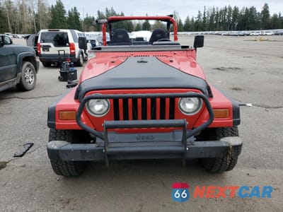 Piąte zdjęcie samochodu w środku: 1997 JEEP WRANGLER / TJ SPORT VIN:1J4FY19S1VP446857 - miniatura