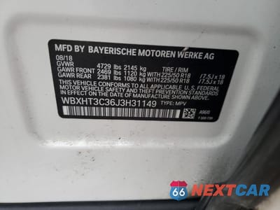 Zdjęcie 25 z 26 samochodu: 2018 BMW X1 XDRIVE28I VIN:WBXHT3C36J3H31149 - miniatura