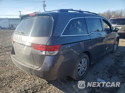 Trzecie zdjęcie samochodu z tyłu: 2016 HONDA ODYSSEY EXL VIN:5FNRL5H62GB089361 - miniatura