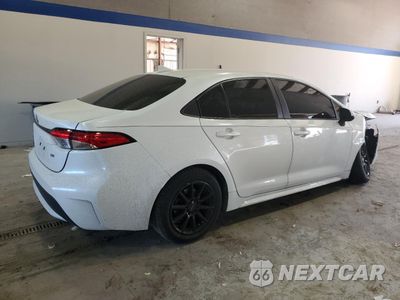 Trzecie zdjęcie samochodu z tyłu: 2021 TOYOTA COROLLA LE VIN:5YFEPMAEXMP160661 - miniatura