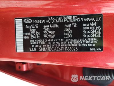Zdjęcie 14 z 15 samochodu: 2023 HYUNDAI TUCSON SEL VIN:5NMJBCAE6PH166026 - miniatura