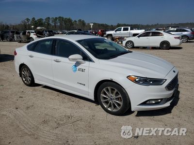 Czwarte zdjęcie samochodu z boku: 2017 FORD FUSION SE HYBRID VIN:3FA6P0LU2HR359694 - miniatura