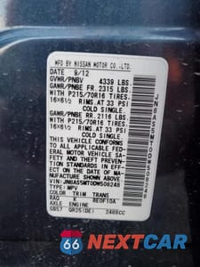 Zdjęcie 13 z 13 samochodu: 2013 NISSAN ROGUE S VIN:JN8AS5MT0DW508248 - miniatura