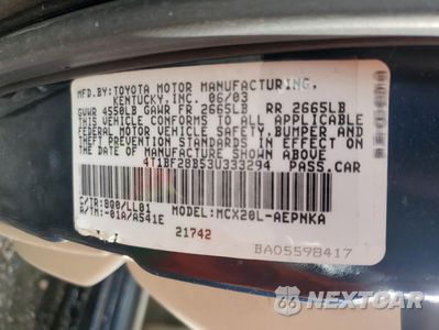 Zdjęcie 12 z 12 samochodu: 2001 TOYOTA AVALON XL VIN:4T1BF28B53U333294 - miniatura