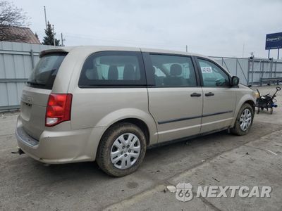 Trzecie zdjęcie samochodu z tyłu: 2014 DODGE GRAND CARAVAN SE VIN:2C4RDGBG2ER229808 - miniatura