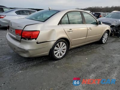 Trzecie zdjęcie samochodu z tyłu: 2009 HYUNDAI SONATA LIMITED VIN:5NPEU46C19H519433 - miniatura