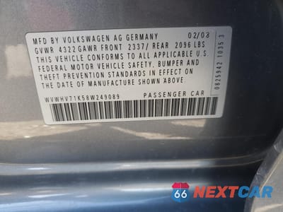 Zdjęcie 14 z 14 samochodu: 2008 VOLKSWAGEN GTI VIN:WVWHV71K58W249089 - miniatura