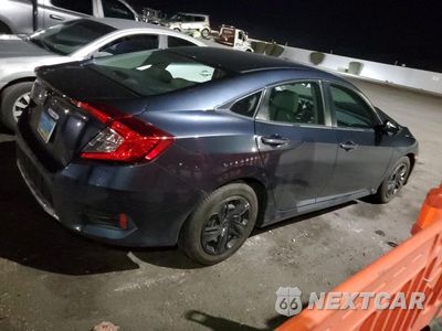 Trzecie zdjęcie samochodu z tyłu: 2020 HONDA CIVIC LX VIN:2HGFC2F64LH593761 - miniatura