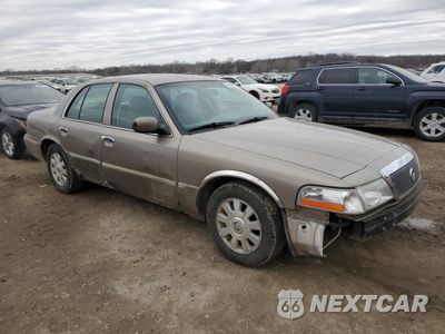 Czwarte zdjęcie samochodu z boku: 2004 MERCURY GRAND MARQUIS LS VIN:2MEFM75W24X650667 - miniatura