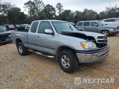Czwarte zdjęcie samochodu z boku: 2001 TOYOTA TUNDRA ACCESS CAB VIN:5TBRT34161S181292 - miniatura