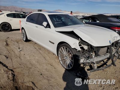 Czwarte zdjęcie samochodu z boku: 2013 BMW 750 LI VIN:WBAYE8C50DD133461 - miniatura
