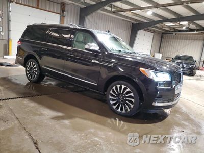 Czwarte zdjęcie samochodu z boku: 2022 LINCOLN NAVIGATOR L BLACK LABEL VIN:5LMJJ3TT1NEL17054 - miniatura