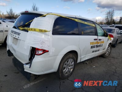Trzecie zdjęcie samochodu z tyłu: 2019 DODGE GRAND CARAVAN SE VIN:2C7WDGBGXKR538539 - miniatura