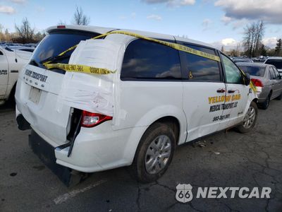 Trzecie zdjęcie samochodu z tyłu: 2019 DODGE GRAND CARAVAN SE VIN:2C7WDGBGXKR538539 - miniatura
