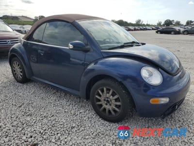 Czwarte zdjęcie samochodu z boku: 2005 VOLKSWAGEN NEW BEETLE GLS VIN:3VWCM31Y55M354217 - miniatura