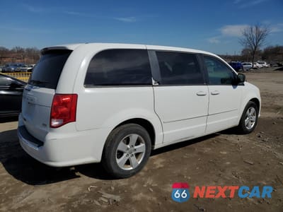 Trzecie zdjęcie samochodu z tyłu: 2013 DODGE GRAND CARAVAN SE VIN:2C4RDGBG6DR812915 - miniatura