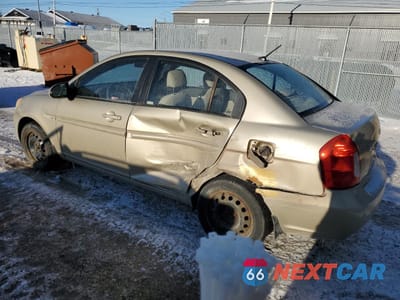 Drugie zdjęcie samochodu z przodu: 2007 HYUNDAI ACCENT GLS VIN:KMHCN45C67U090505 - miniatura