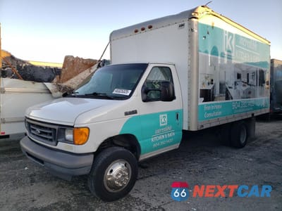 2006 FORD ECONOLINE E350 SUPER DUTY CUTAWAY VAN 1FDWE35L56HA45229 - główne zdjęcie licytacji z USA - miniatura