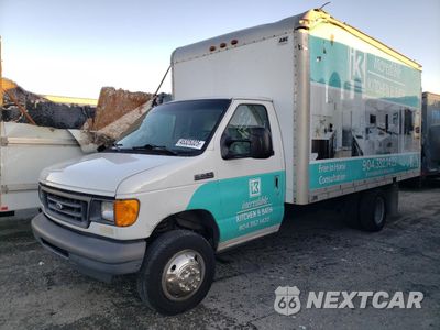 2006 FORD ECONOLINE E350 SUPER DUTY CUTAWAY VAN 1FDWE35L56HA45229 - główne zdjęcie licytacji z USA - miniatura
