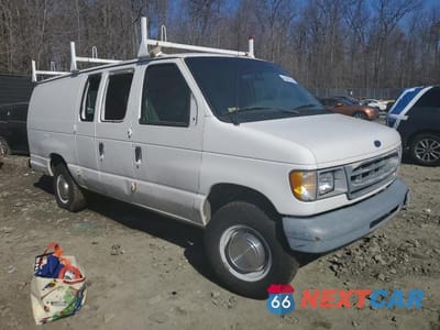 Czwarte zdjęcie samochodu z boku: 2001 FORD ECONOLINE E250 VAN VIN:1FTNS24221HA51090 - miniatura