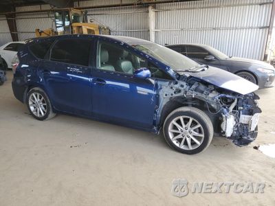 Czwarte zdjęcie samochodu z boku: 2014 TOYOTA PRIUS V VIN:JTDZN3EU6E3328647 - miniatura