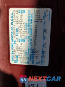 Zdjęcie 12 z 12 samochodu: 1989 FORD F150 VIN:1FTEF15N7KKB06922 - miniatura