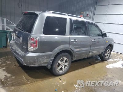 Trzecie zdjęcie samochodu z tyłu: 2007 HONDA PILOT EXL VIN:2HKYF18577H534326 - miniatura