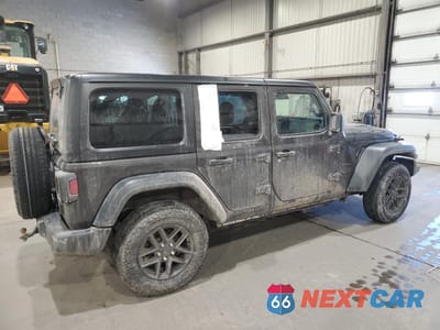 Trzecie zdjęcie samochodu z tyłu: 2024 JEEP WRANGLER SPORT VIN:1C4PJXDN1RW109099 - miniatura