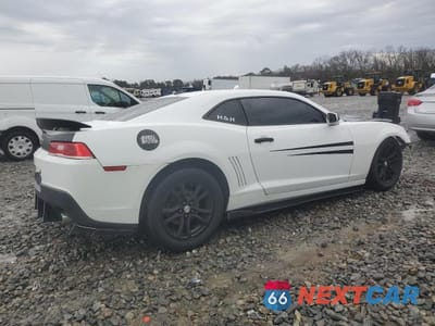 Trzecie zdjęcie samochodu z tyłu: 2014 CHEVROLET CAMARO LS VIN:2G1FA1E39E9242162 - miniatura