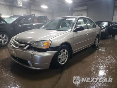2002 HONDA CIVIC LX 1HGES165X2L021966 - główne zdjęcie licytacji z USA - miniatura