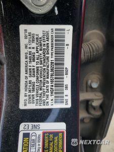 Zdjęcie 14 z 14 samochodu: 2008 HONDA CIVIC LX VIN:1HGFA16578L062281 - miniatura