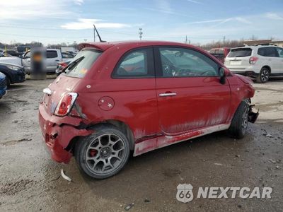 Trzecie zdjęcie samochodu z tyłu: 2012 FIAT 500 SPORT VIN:3C3CFFBR3CT295830 - miniatura
