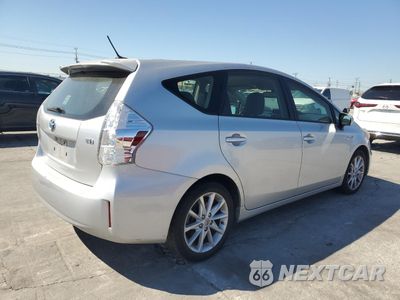 Trzecie zdjęcie samochodu z tyłu: 2012 TOYOTA PRIUS V VIN:JTDZN3EU5C3031561 - miniatura