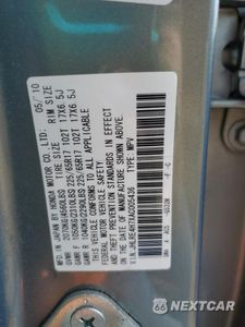 Zdjęcie 16 z 16 samochodu: 2010 HONDA CR-V EXL VIN:JHLRE4H7XAC005436 - miniatura