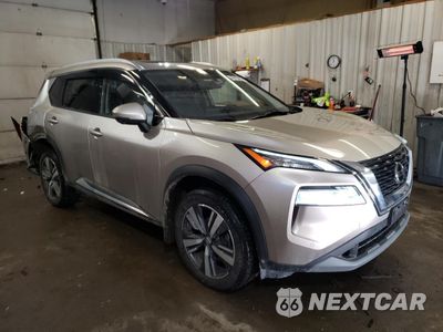 Czwarte zdjęcie samochodu z boku: 2021 NISSAN ROGUE SL VIN:JN8AT3CB6MW230756 - miniatura