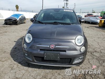 Piąte zdjęcie samochodu w środku: 2015 FIAT 500 SPORT VIN:3C3CFFBRXFT663201 - miniatura