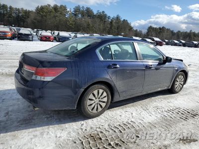 Trzecie zdjęcie samochodu z tyłu: 2012 HONDA ACCORD LX VIN:1HGCP2F37CA155800 - miniatura
