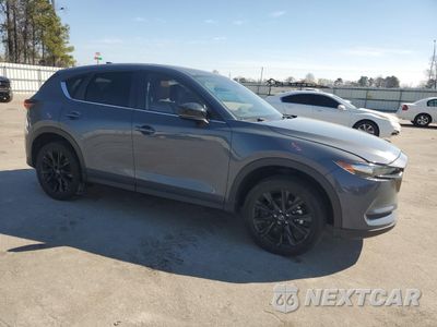 Czwarte zdjęcie samochodu z boku: 2021 MAZDA CX-5 TOURING VIN:JM3KFACY1M0355061 - miniatura
