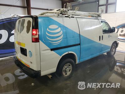 Trzecie zdjęcie samochodu z tyłu: 2011 CHEVROLET EXPRESS G2500 VIN:1GCWGFCA4B1169285 - miniatura