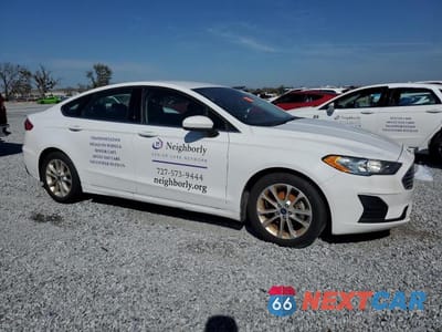Czwarte zdjęcie samochodu z boku: 2019 FORD FUSION SE VIN:3FA6P0HD7KR239194 - miniatura