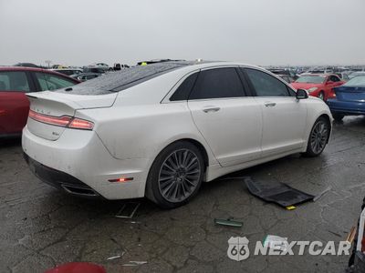 Trzecie zdjęcie samochodu z tyłu: 2014 LINCOLN MKZ HYBRID VIN:3LN6L2LU9ER815523 - miniatura
