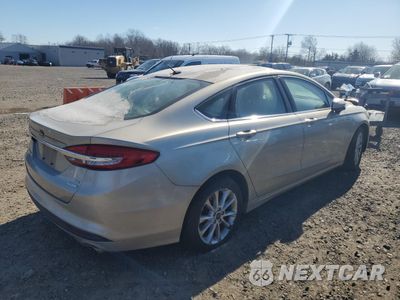 Trzecie zdjęcie samochodu z tyłu: 2017 FORD FUSION SE VIN:3FA6P0HD2HR297898 - miniatura