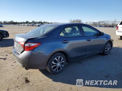Trzecie zdjęcie samochodu z tyłu: 2016 TOYOTA COROLLA L VIN:2T1BURHE9GC730667 - miniatura