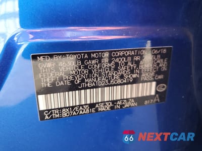 Zdjęcie 12 z 12 samochodu: 2018 LEXUS IS 300 VIN:JTHBA1D23J5080419 - miniatura